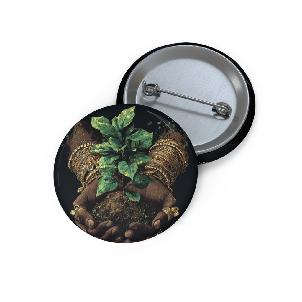 Seeds of Prosperity Pin Button