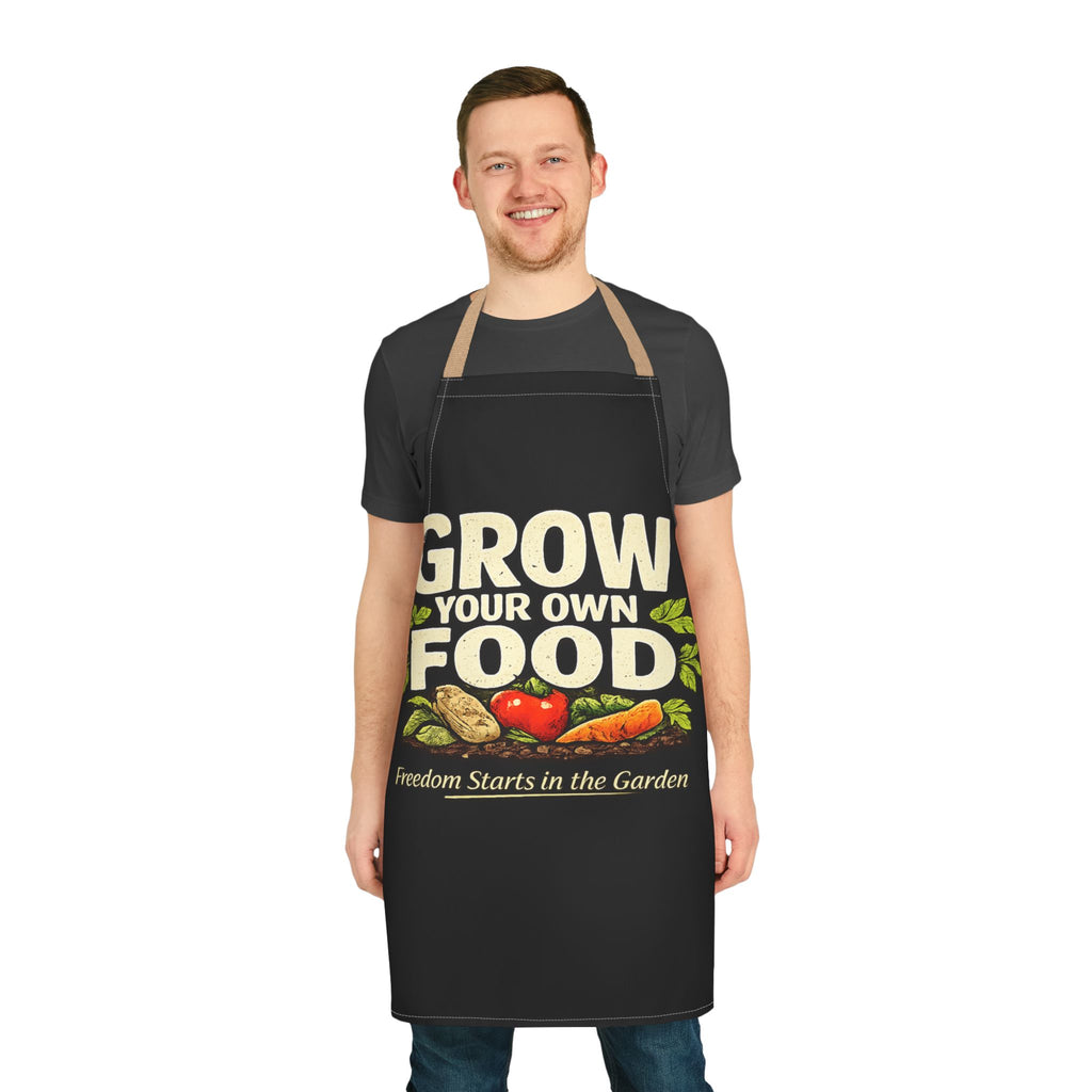 Grow Your Own Food Apron | Purple City Prepping