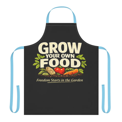 Grow Your Own Food Apron | Purple City Prepping
