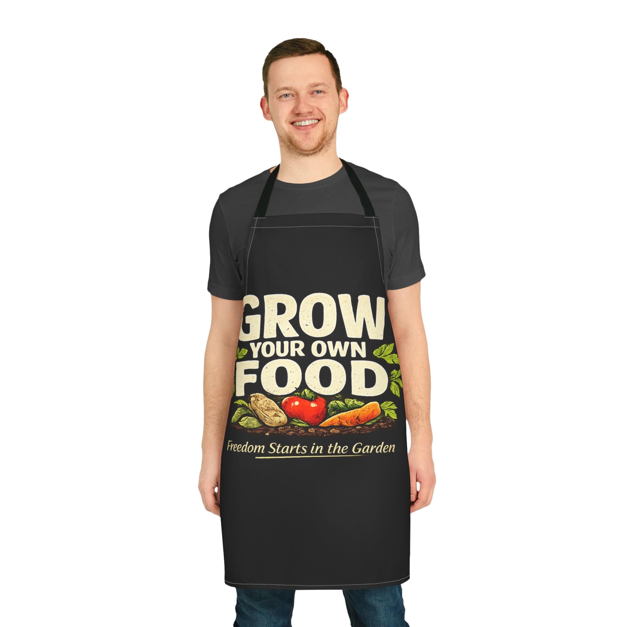 Grow Your Own Food Apron | Purple City Prepping