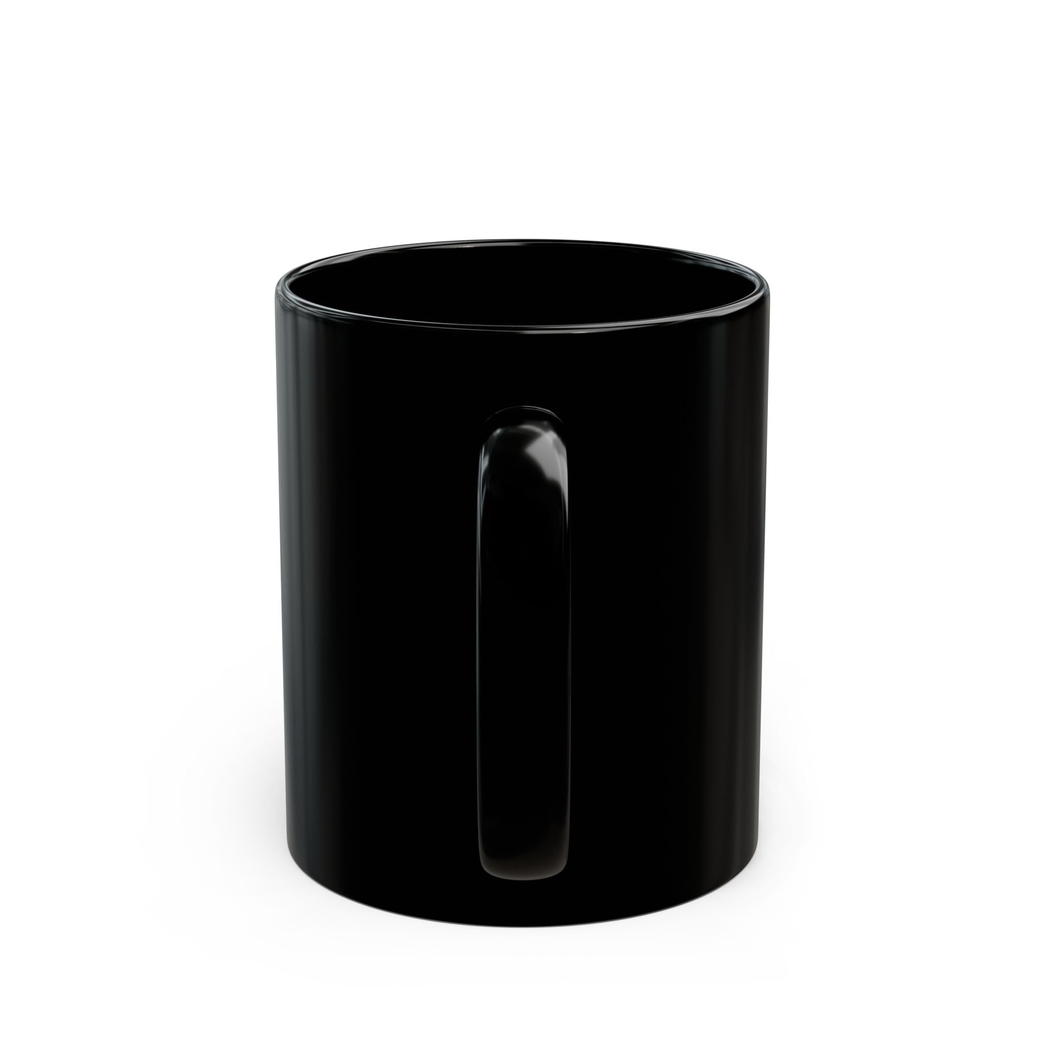 Purple City Customs Skyline Black Ceramic Mug | 11oz & 15oz