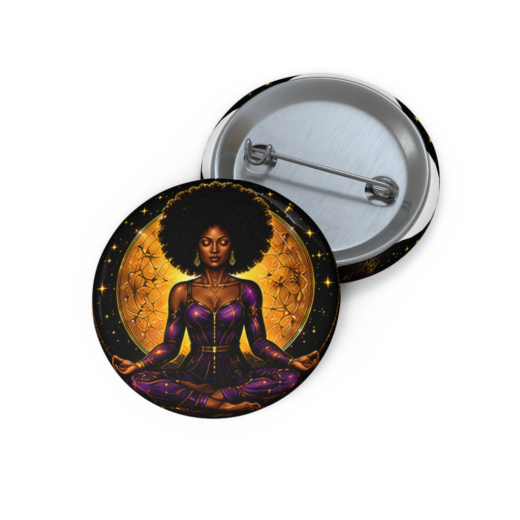 Queen of Abundance Pin Button